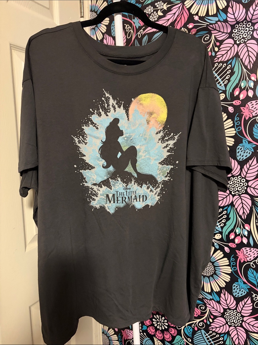 NWOT Torrid Disney The Little Mermaid Black Graphic Tee
